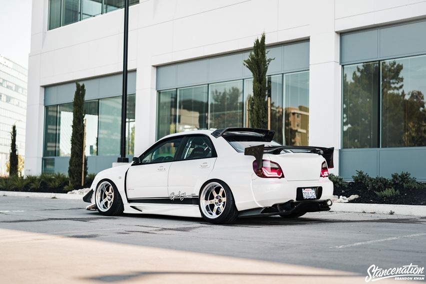 subaru WRX STI modified