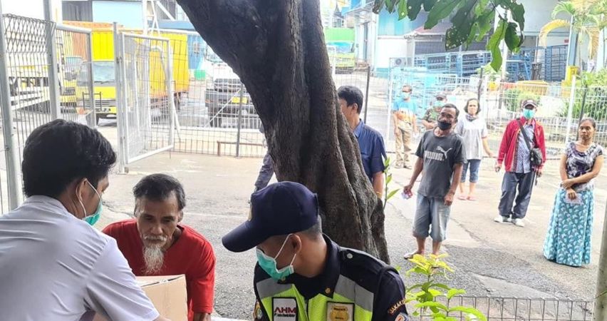 Astra Honda Motor donasi 900 paket kesehatan di Jakarta dan Jawa Barat