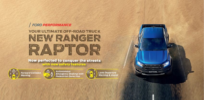 new Ford Ranger Raptor launched