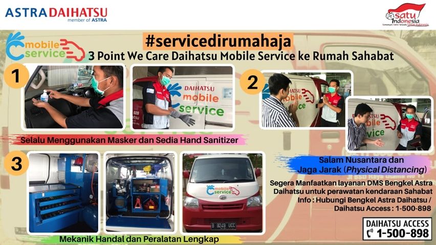 Daihatsu servis #dirumahaja