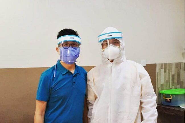 Bantu Tenaga Medis Lawan Covid-19, Sectbill Produksi Face Shield Bantu Tenaga Medis Lawan Covid-19, Sectbill Produksi Face Shield