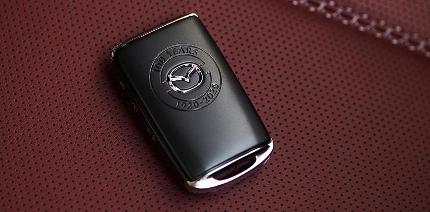 Mazda 100th Anniversary badging