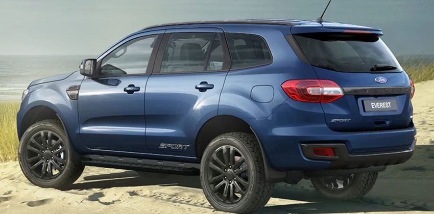 2020 Ford Everest Sport rear