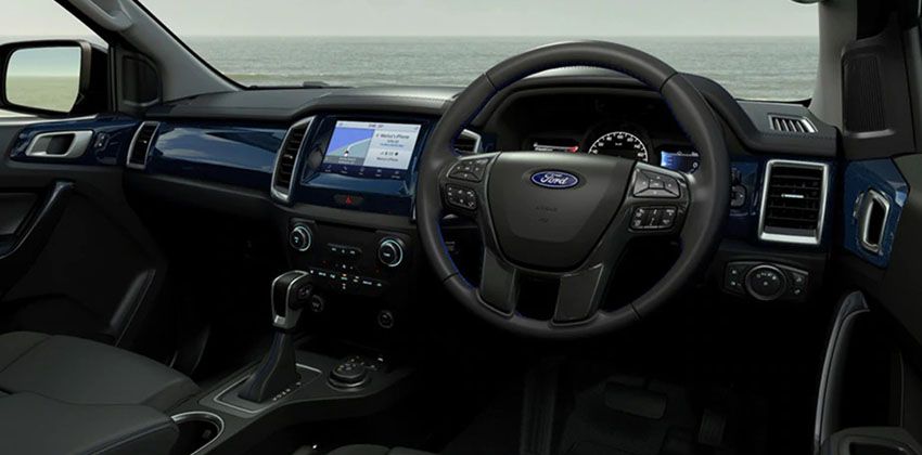 2020 Ford Everest Sport interior