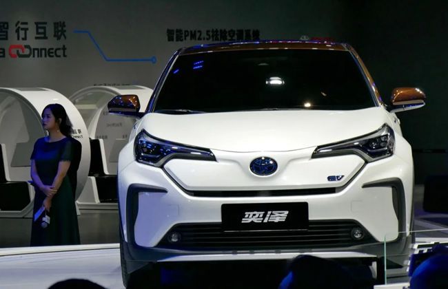 BYD Toyota teamed up to develop battery electric vehicles