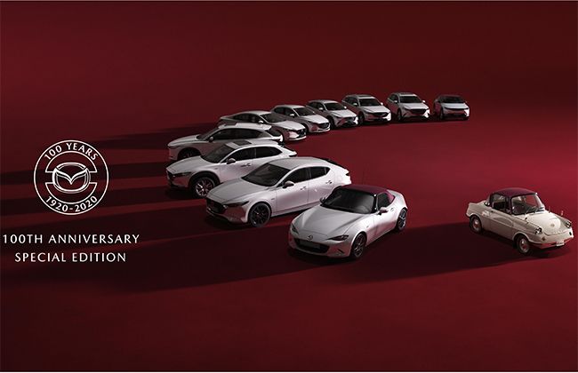 Mazda previews special-edition models to celebrate centennial