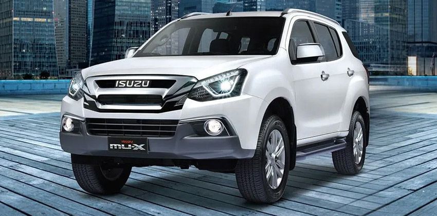 Isuzu mu-X front