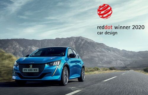 New Peugeot 208 and Peugeot 2008 received 2020 Red Dot Award
