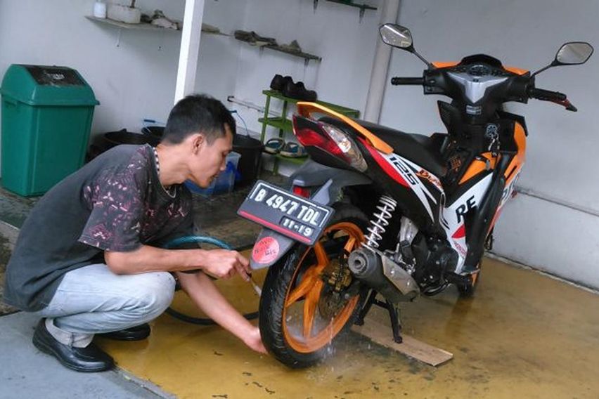 tips cuci motor