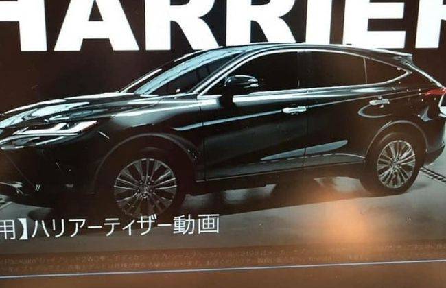 2020 Toyota Harrier leaked ahead of debut