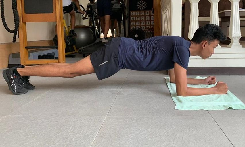 AHRT latihan di rumah