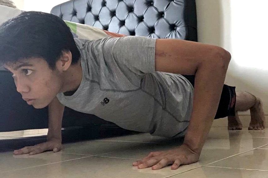 AHRT latihan di rumah