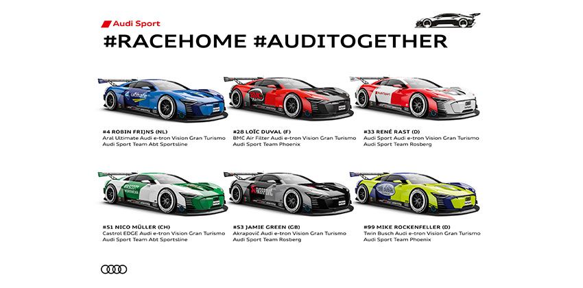 Audi Race Home Charity body photo 3