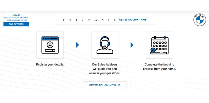 Auto Bavaria digital showroom details