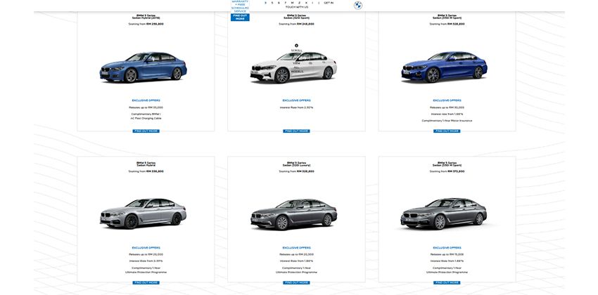 Auto Bavaria digital showroom - BMW