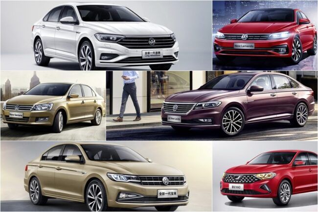 Enam Sedan Volkswagen ini Khusus Dipasarkan di Cina Enam Sedan Volkswagen ini Khusus Dipasarkan di Cina