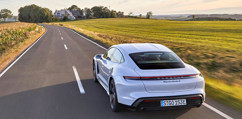 Porsche Taycan rear 850 x 420