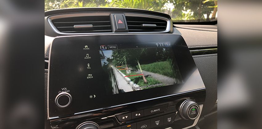 Honda CR-V 2.0 S CVT infotainment 850 x 420