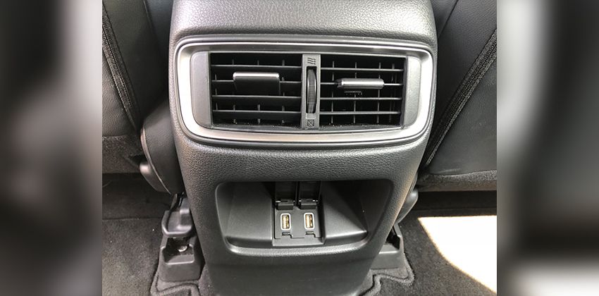 Honda CR-V 2.0 S CVT rear aircon 850 x 420
