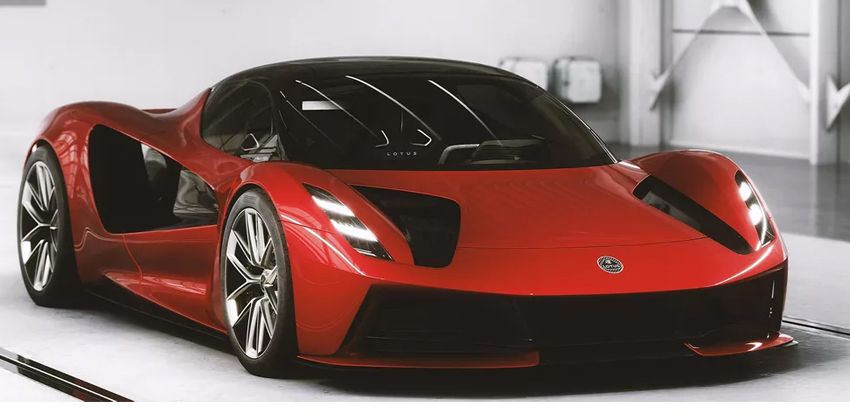 Lotus Evija front