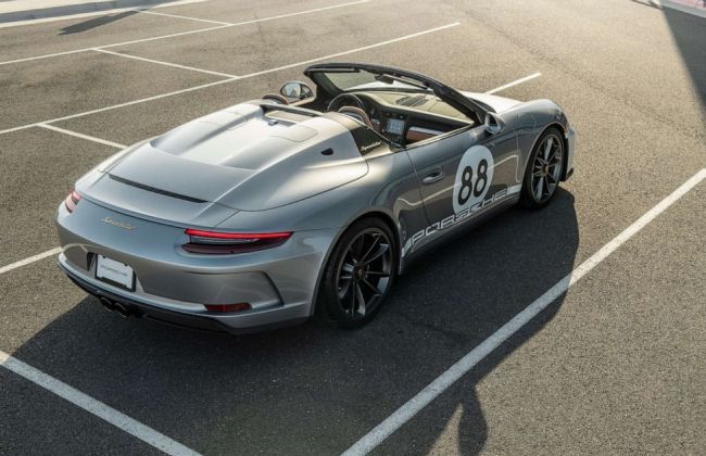 Last Porsche 911 Speedster auction proceeds to help fight COVID-19 