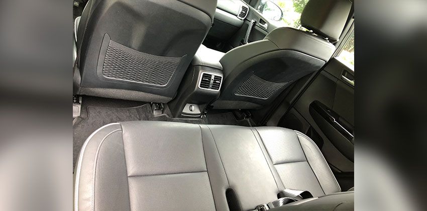Kia Sportage GT rear seats 850 x 420
