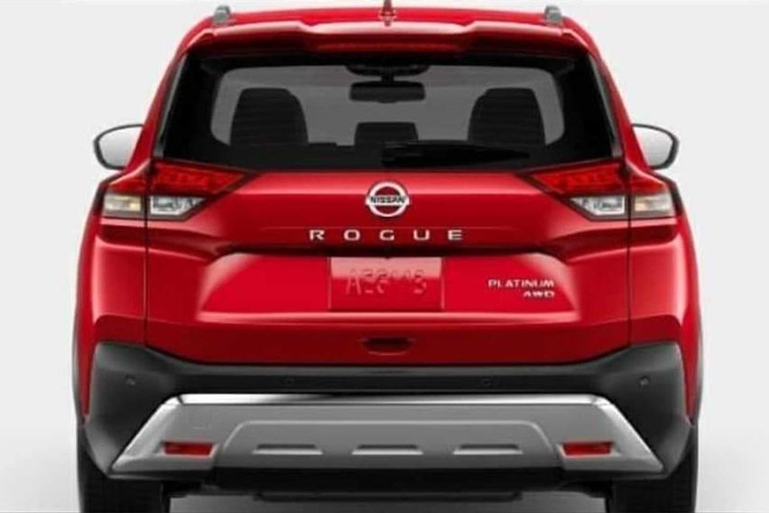 nissan x-trail 2021 rear