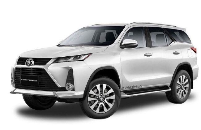 Check Out The 2021 Toyota Fortuner Render
