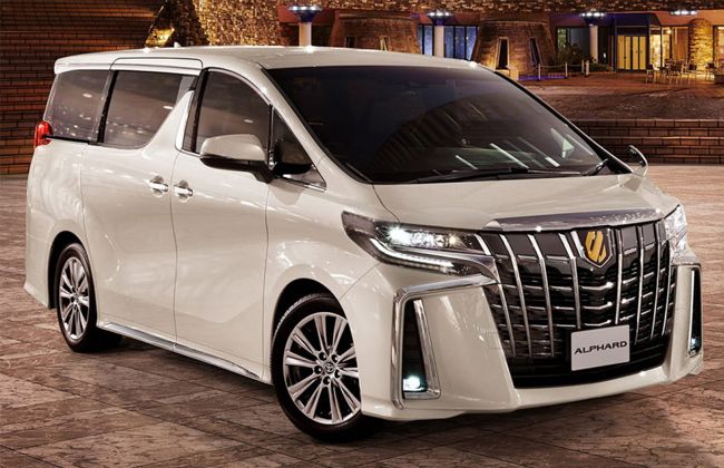 Check out 2020 Alphard and Vellfire ‘Gold’ editions