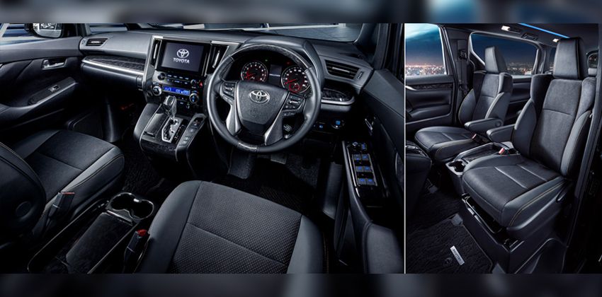 2020 Alphard and Vellfire Gold interior