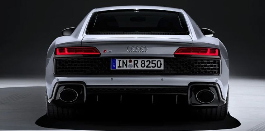 Audi R8 Green Hell rear