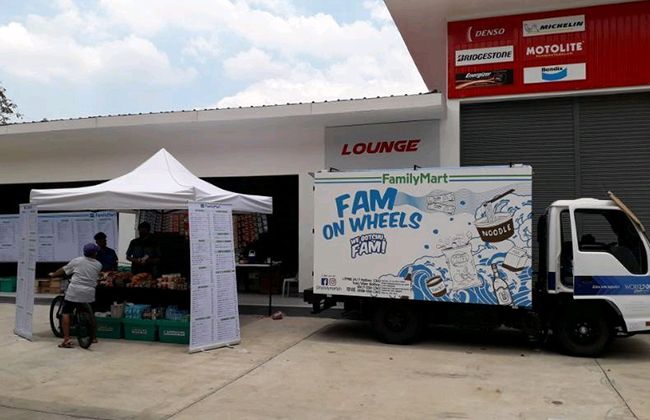 Phoenix x FamilyMart roll out mobile stores in service stations