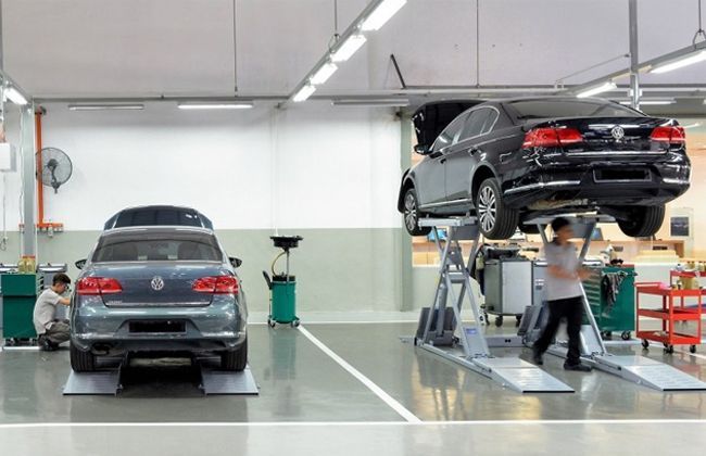 Volkswagen service centres resumed operations; prior appointment required