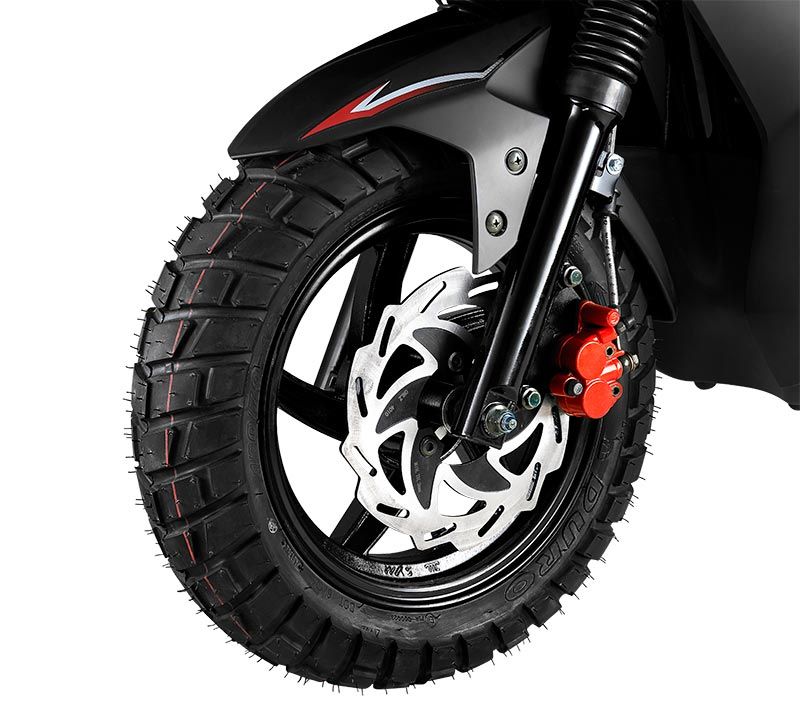 SYM crox front suspension