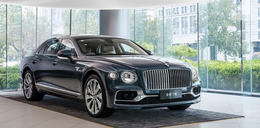 Bentley Flying Spur rolls out as China retailers reopen