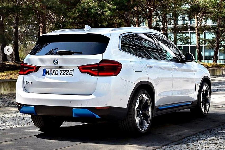 BMW iX3 spyshots