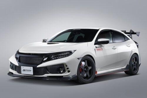 FK8 Honda Civic Type R with Spoon accessories