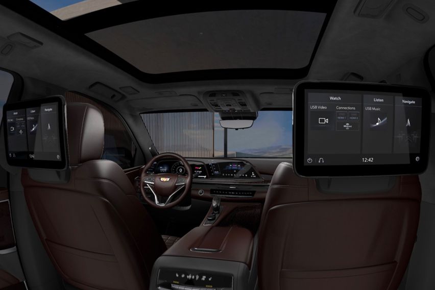 2021 Cadillac Escalade ESV interior