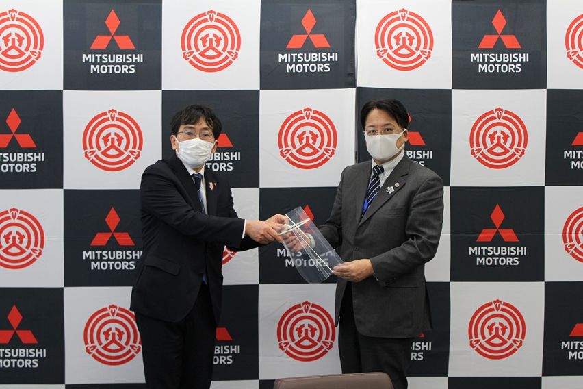 Mitsubishi Motors Corp produksi face shield untuk bantu cegah Covid-19