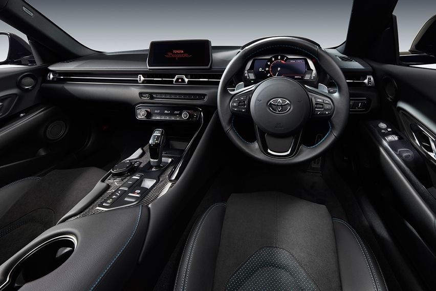 toyota supra interior