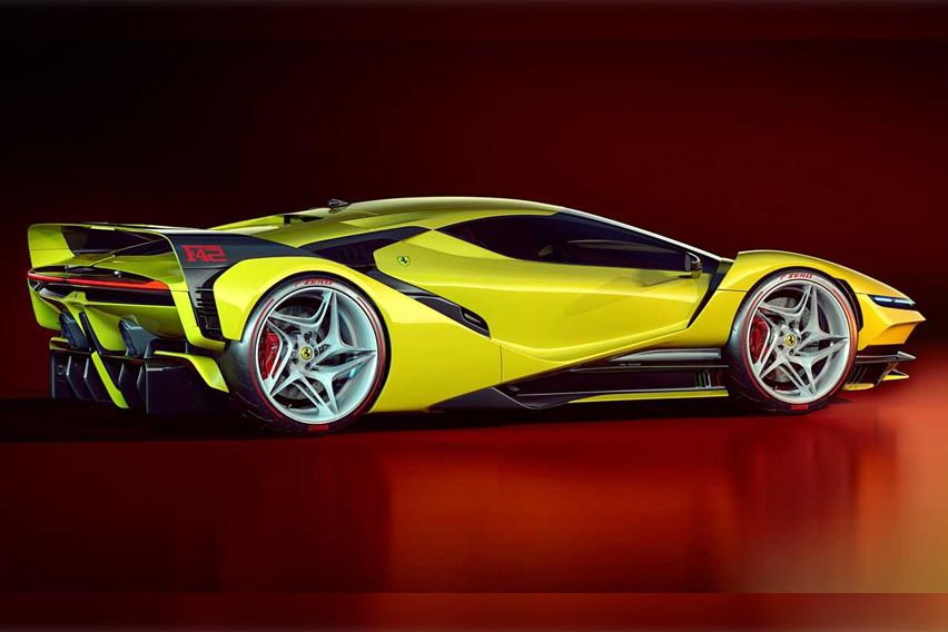 Ferrari F42 render by Paul Breshke