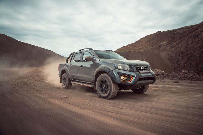 Nissan Navara action shot