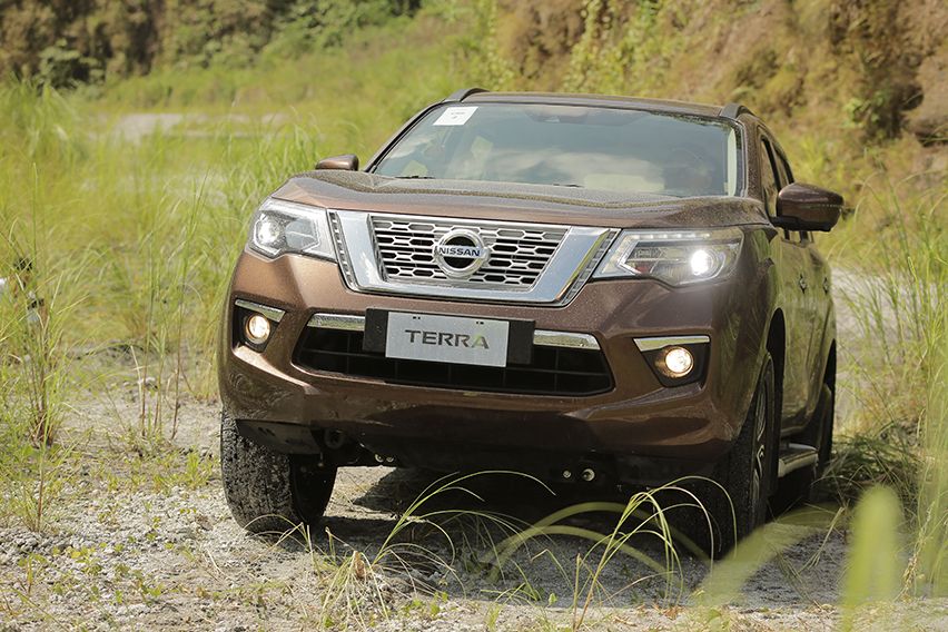 Nissan Terra action shot