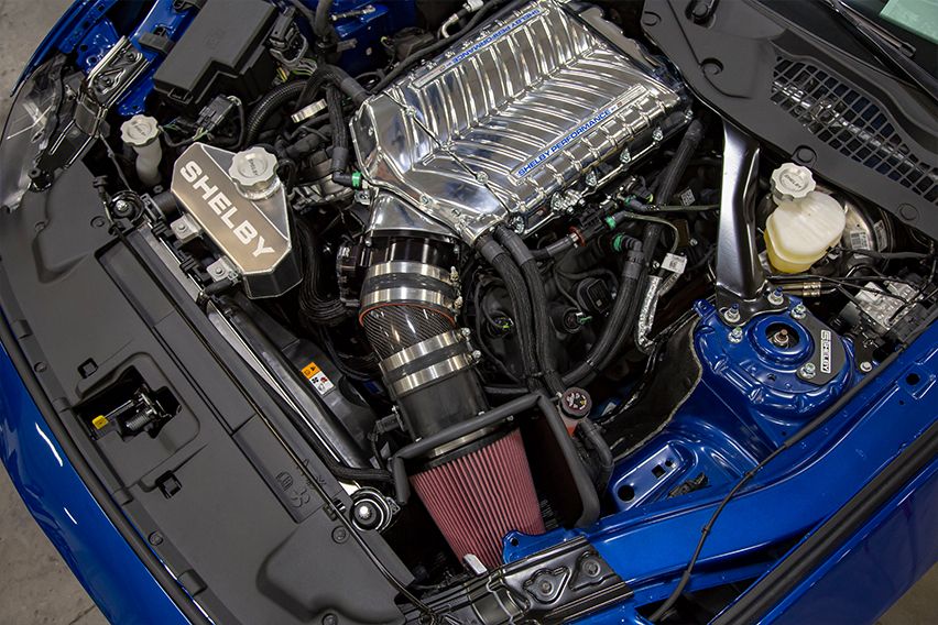 Shelby Super Snake engine bay