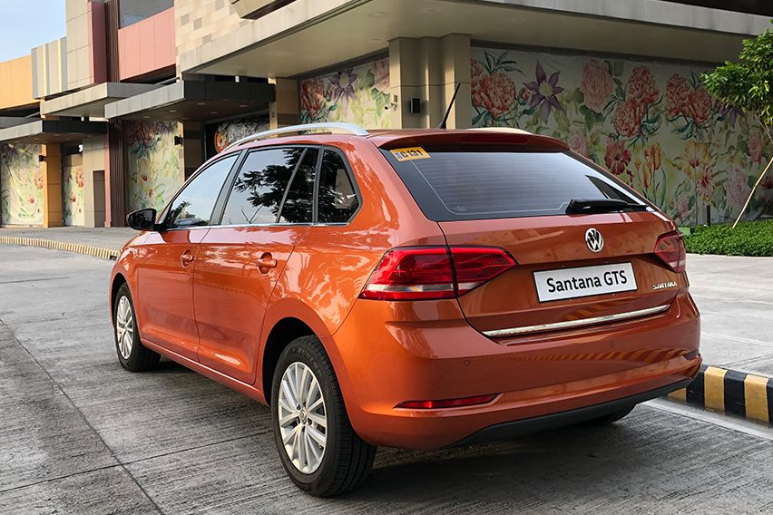 Volkswagen Santana GTS rear quarter