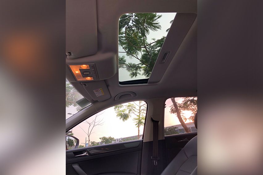 Volkswagen Santana GTS roof