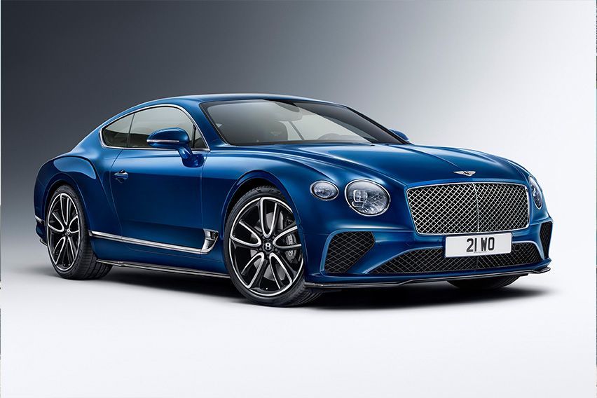 Styling Specification ups sportiness of Bentley Continental GT, Bentayga