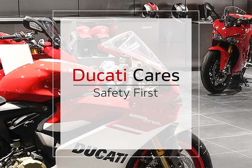 “Ducati Cares” program for customers’ safe returning