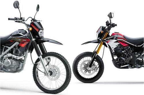 Intip Perbedaan Mendasar Kawasaki KLX 150 dan D-Tracker