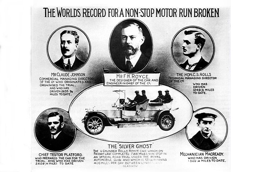 Marketing Rolls Royce Silver Ghost